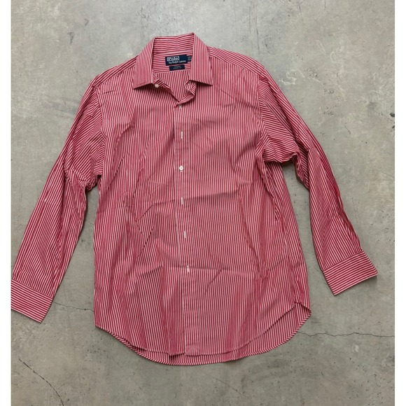 Polo by Ralph Lauren Mens Striped Long Sleeve Button Down Shirt - Picture 1 of 2